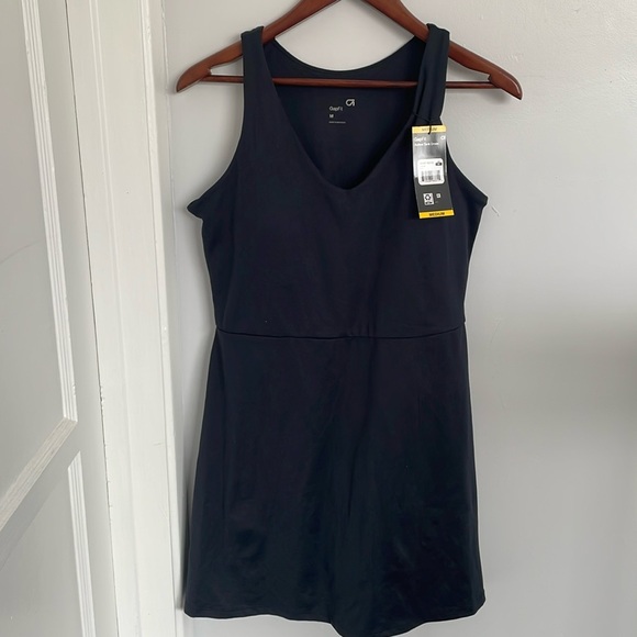 ❤️GAP black Sleeveless  Sundress women’s medium active fit women size M - Picture 1 of 10